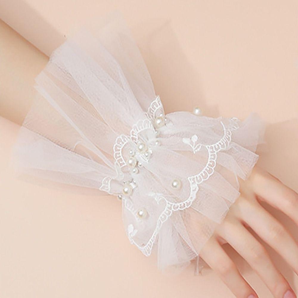 Victorian Detachable Sleeves Cuffs Detachable Fake Sleeves Cuffs Stage Performance