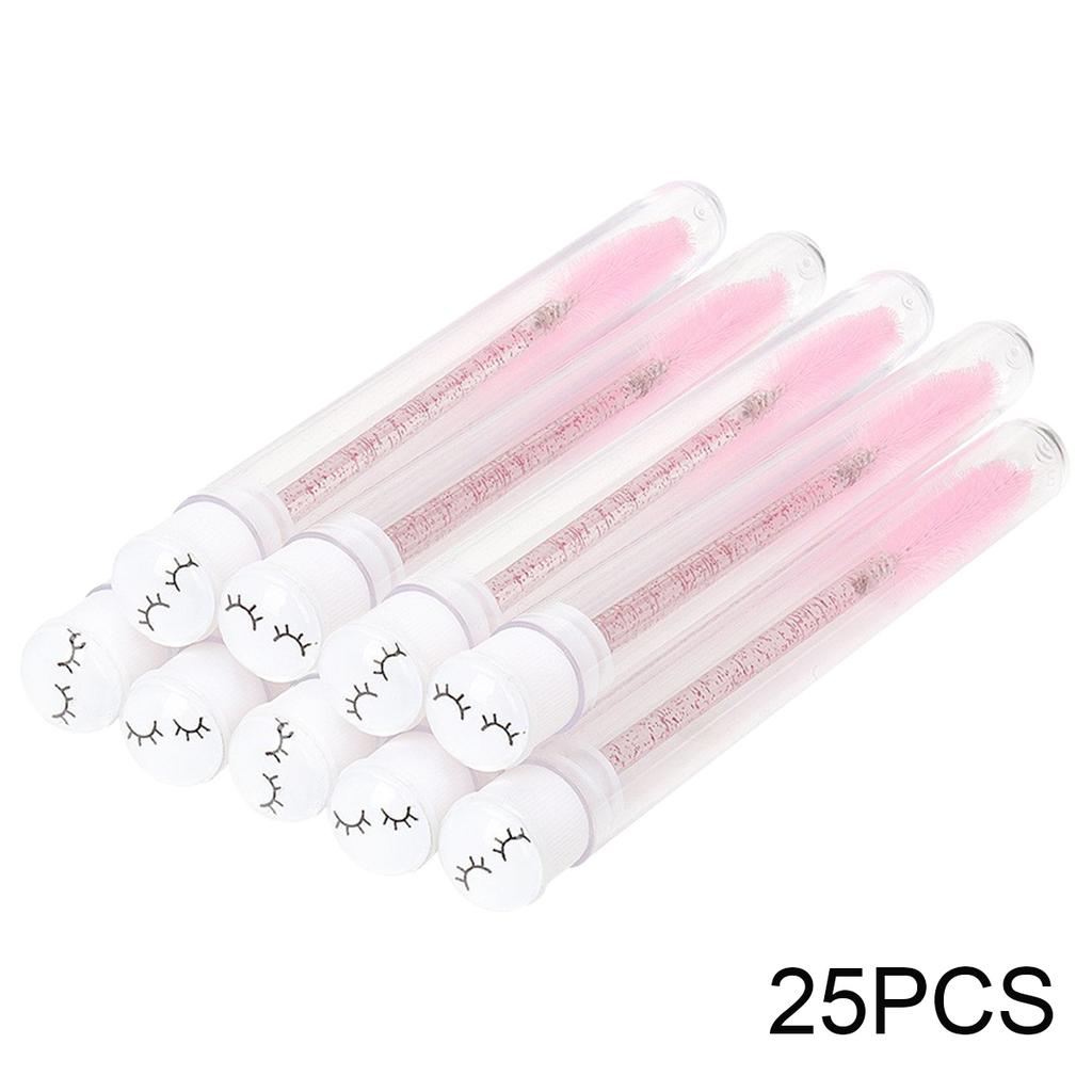 25/50 шт. Тубы для щеточек для ресниц, Кристальные палочки для туши для ресниц, Расческа для бровей, Контейнер-спули, Кисти-аппликаторы для ресниц, Инструменты для макияжа