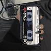 Retro Cassette Tape Black Soft Phone Cover Case for Samsung Galaxy A05 A17 A40 A16 A10 A12 A04 A50 A20 A13 A70 A06 A30 A15