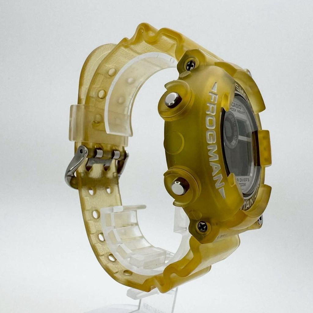 Casio FROGMAN Тройная Манта Титановые Цифровые Часы / G-SHOCK DW-8201WC