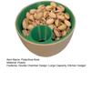 Double Chamber Pistachios Bowl Snack Candy Fruits Peanut Cherries Popcorn Edamame Nut