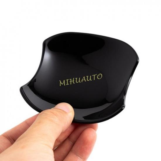 Glossy Black Car Exterior Door Handle Bowl Cup Cover For 2018-2025 Toyota Camry