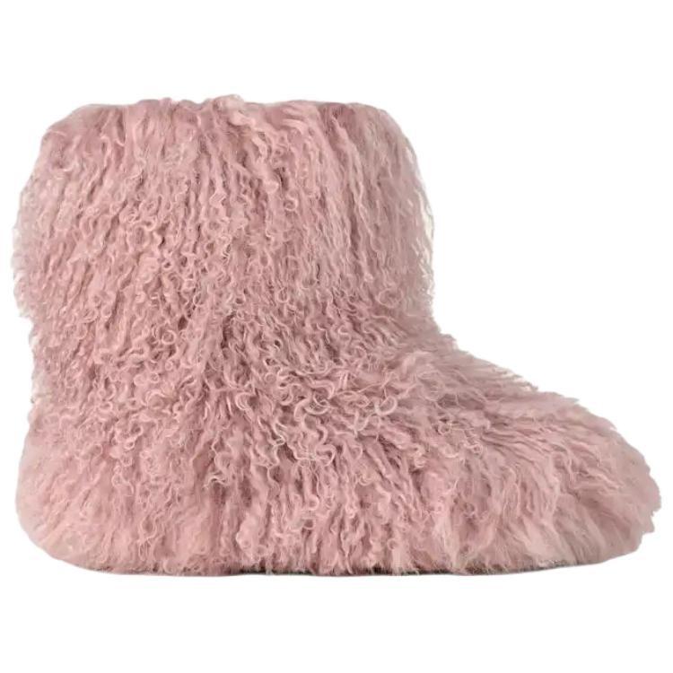 UGG КЛАССИЧЕСКИЕ КОРОТКИЕ Теплые снежные ботинки из овчины Мама Овечка Женские Розовые 1180050-FAWN