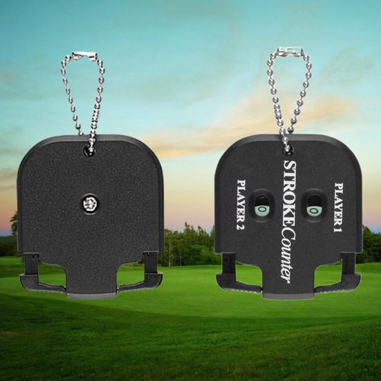 Golf Scorer Mini Handy Golf Shot Count Stroke Putt Score Counter Two Digits