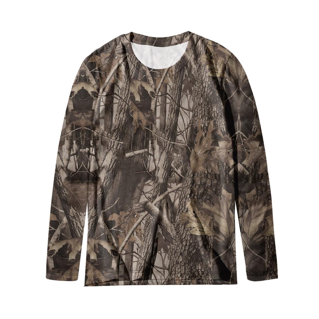 Женская мода O-образный вырез с длинным рукавом рабочая одежда с карманами принтованные топы летние топы для женщин