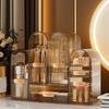Transparent Jewelry Display Rack Dustproof Lipstick Box Acrylic Cosmetics Storage Box  for Home