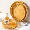 Large Capacity Fruit Food Storage Plate Vintage Bread Pallet Eating Basket  Tea Ceremony