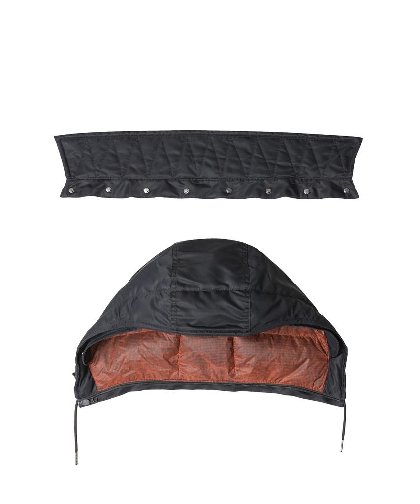 Rootfinder White Rock Down Parka / Ink Black