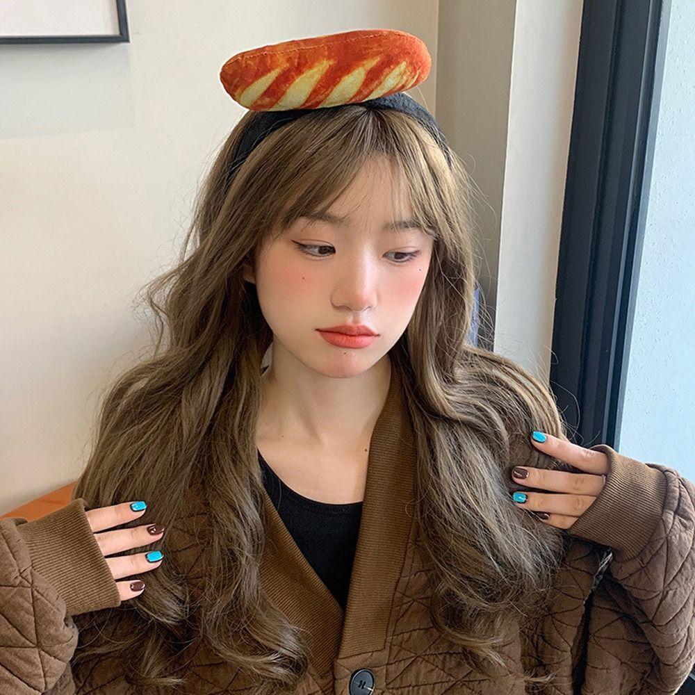 Vegetable Simulated Food Hair Hoop Strawberry Hotdog Headband Personality   Party