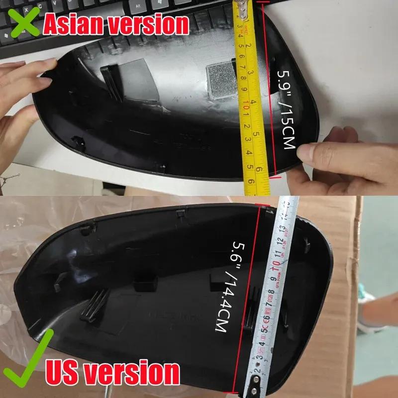 1x Для Honda Accord 2008 2009 2010 2011 2012 ABS Накладка на боковое зеркало заднего вида автомобиля Накладка на крыло Внешняя накладка на корпус двери Замена