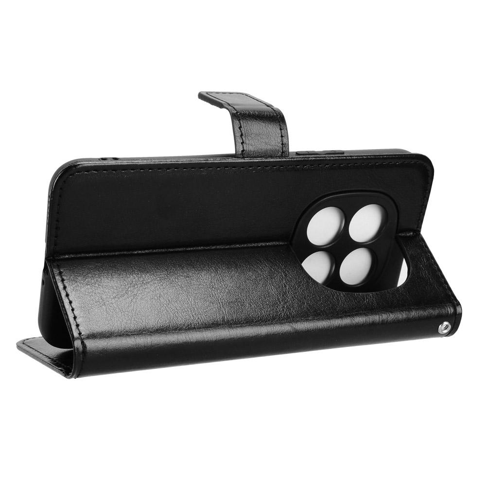 Для Xiaomi Redmi Note 15 Pro 5G (Глобальный) Чехол-кошелек для телефона из искусственной кожи с ремешком, с текстурой «Crazy Horse».