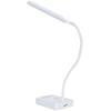 Светодиодная лампа для защиты глаз, гибкая, USB-зарядка, три шестерни, настольный светильник для офиса и дома, белый 1901