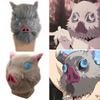 Authentic Anime Demon Slayer Kimetsu No Yaiba Hashibira Inosuke Pig Cosplay Mask Ideal For Costume Parties