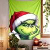 Grinch Gifts Pattern Tapestry Wall Hanging Boho Aesthetic Wall Blanket For Bedroom Living Room Dorm Home Wall Decor 1012466