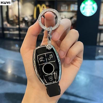 Новый чехол-оболочка из ТПУ для брелока автомобильного ключа Mercedes Benz A B C E Class Gls Gla Glk Glc Cls Cla Amg W204 W205 W212 W463 W176