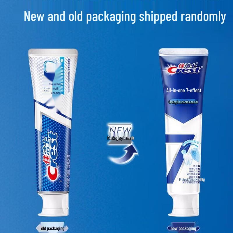 Crest 7-in-1 Enamel & Plaque Protection Toothpaste