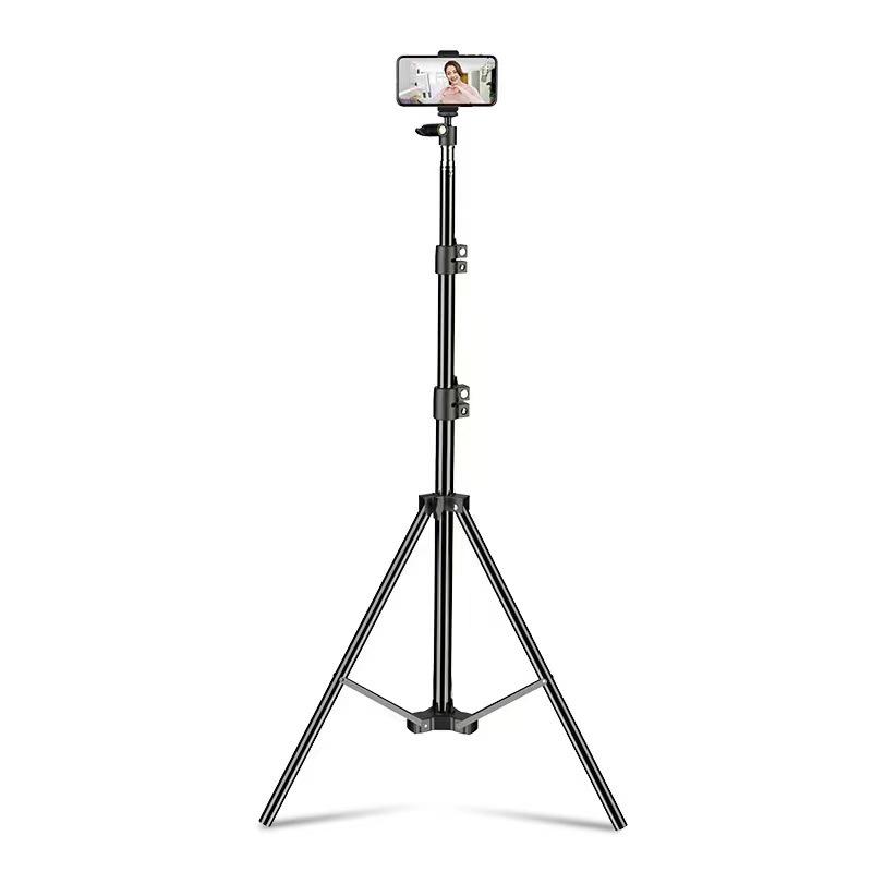 2.1m Photography & Video Tripod with Light Stand for Desktop or Floor Use