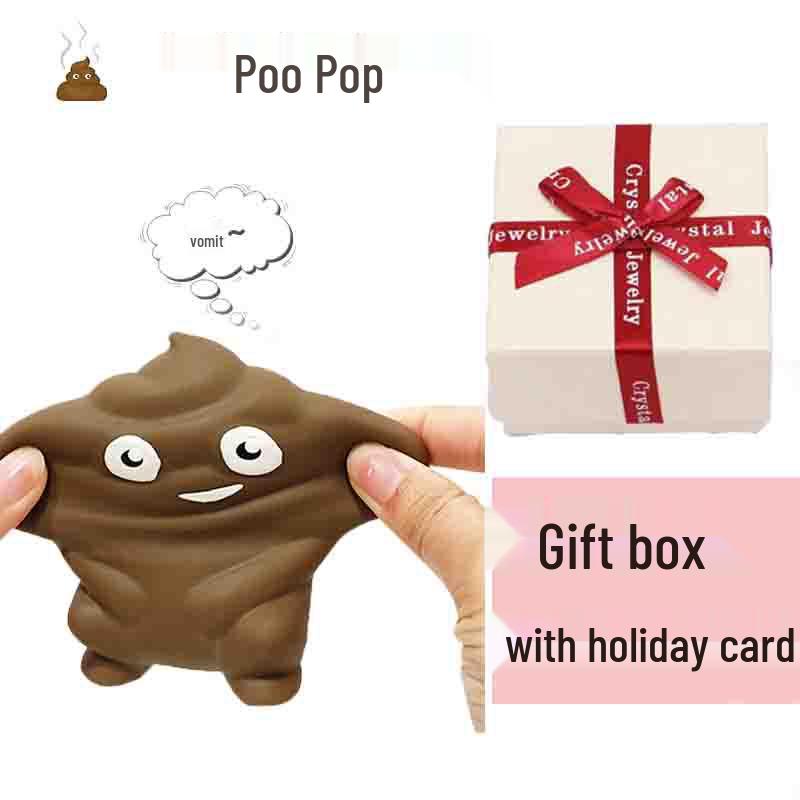 Funny Poop Stinky Baby Squeeze Toy - Hilarious Gift for Anxiety Relief and Birthday Pranks