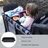 Stroller Snack Tray with Fastener Tapes Waterproof Easy To Clean Universal Compatibility Food Tray with Insulated Cup Holder for Wonderfold Wagon