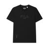 Casual Comfortable Knitted Short Sleeve T-Shirt Men Tops Black F11M513102FBK
