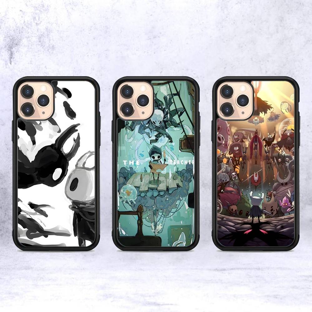 Популярная игра H-Hollow K-Knight S-Silksong Чехол для телефона для iPhone 17 16 Pro Max Air 13 12 Mini 14 15 Plus 11 PC+TPU Задняя крышка