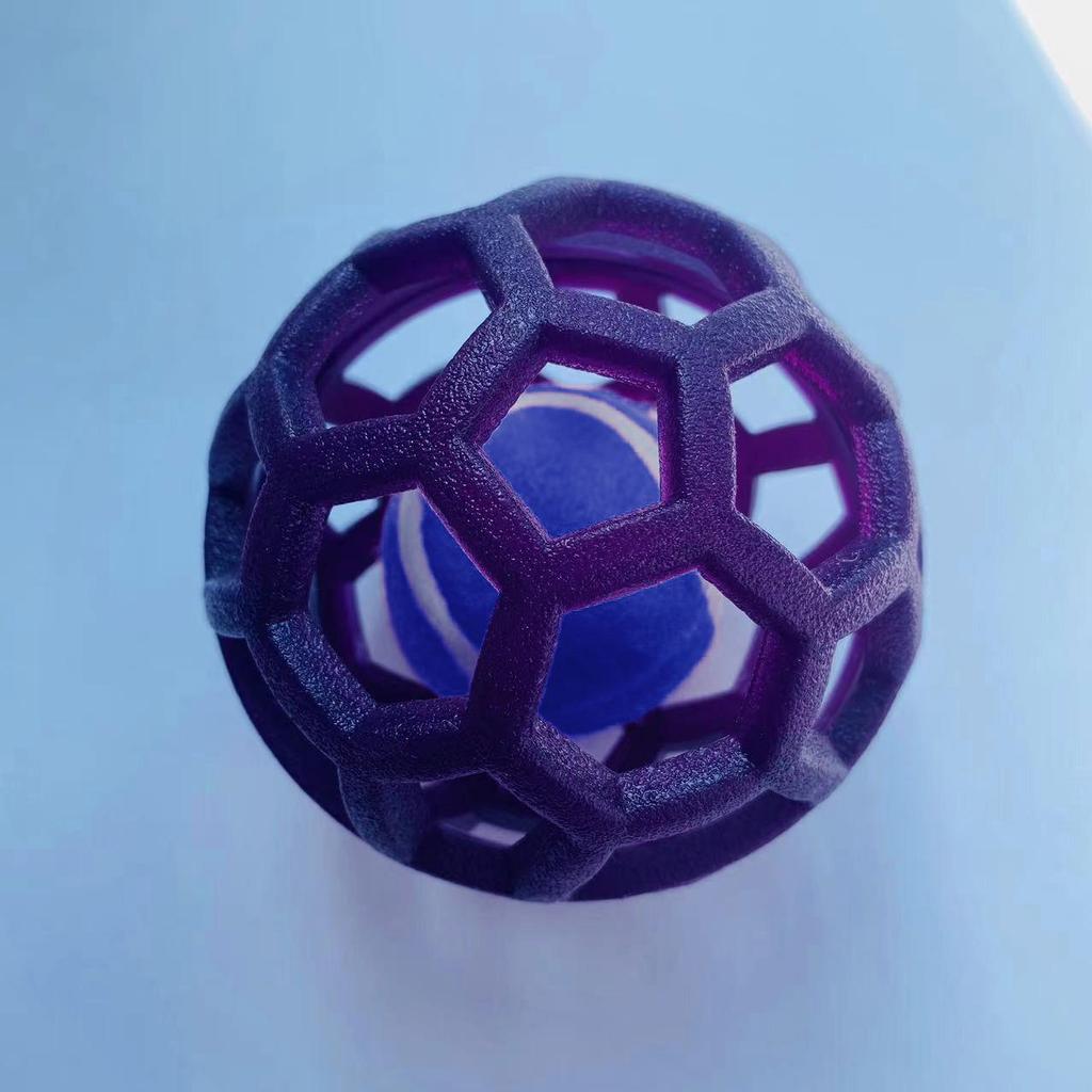 Игрушка для питомцев, полый мяч из термопластичной резины, с рождественским колокольчиком для щенков и кошек