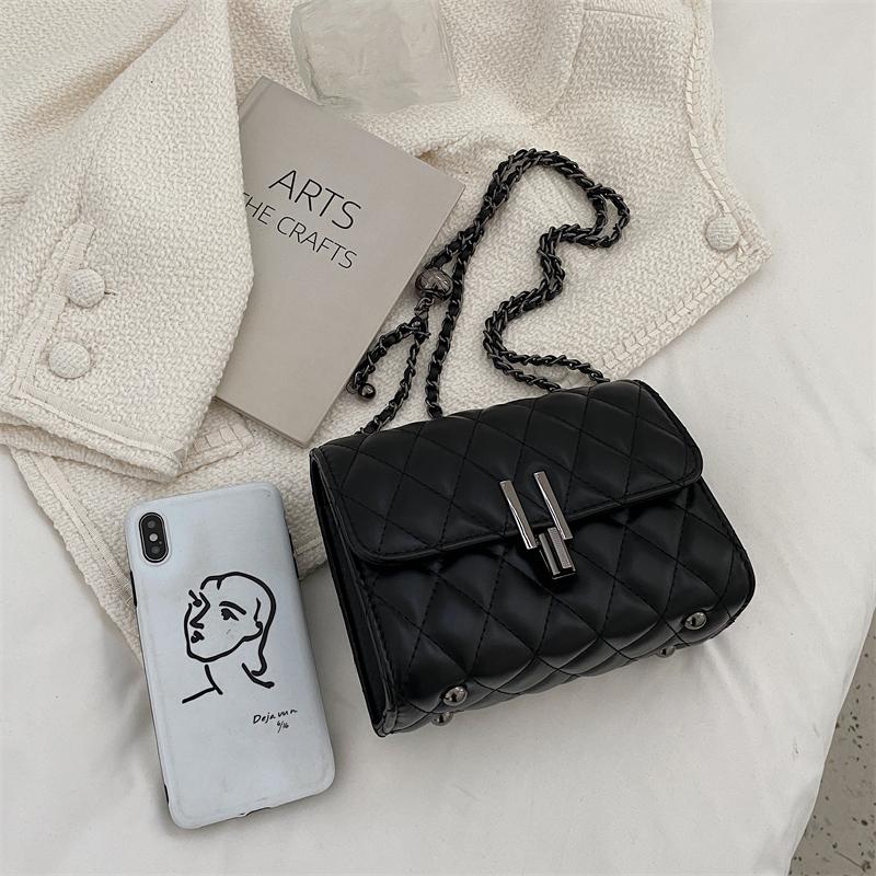 Суперпопулярная маленькая квадратная сумка для женщин в Instagram, новая модная летняя мини-сумка с цепочкой в виде ромба