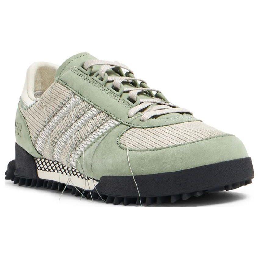 adidas Кроссовки унисекс Y-3 Marathon Silver Green Светло-коричневые Off-White IG5307