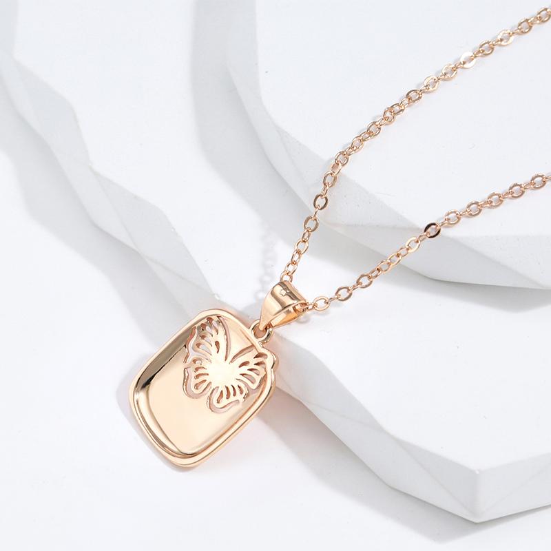 Ожерелья с подвесками в виде бабочки, женские персональные ювелирные цепочки