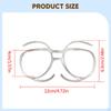 Skiing Goggles Frame Transparent Glasses for Snowboard