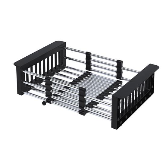 Телескопическая сушилка для раковины Yousheng, компактная сушилка для посуды из нержавеющей стали, выдвижной многофункциональный органайзер для кухонной раковины