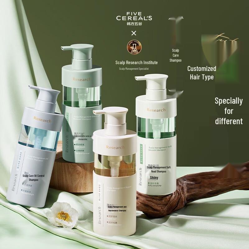 Корейский шампунь для ухода за кожей головы против перхоти с 5 злаками