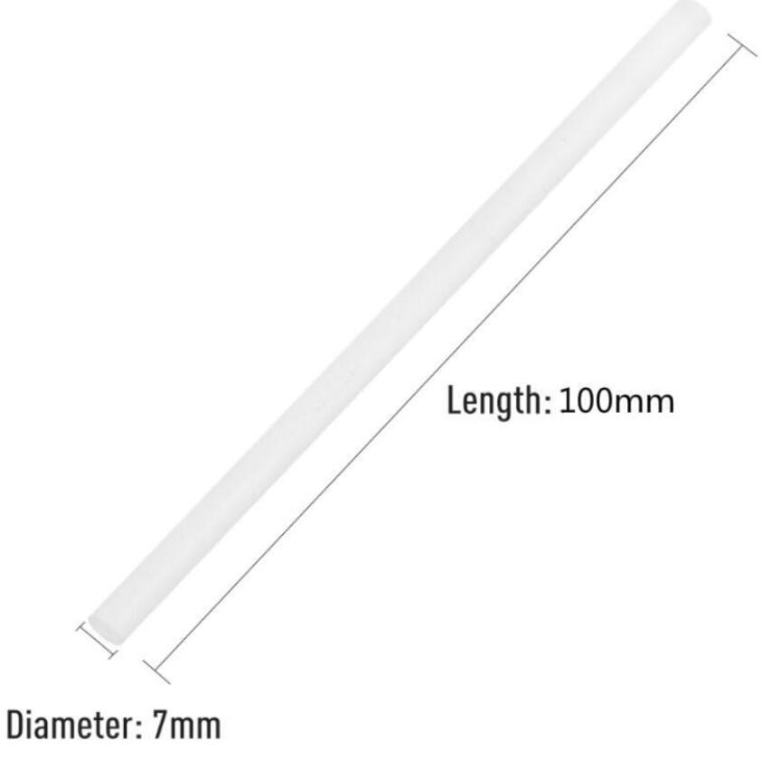 20 шт., прозрачные термоплавкие клеевые палочки для электрического клеевого пистолета, автомобильный аудио клей для ремонта, универсальный клей