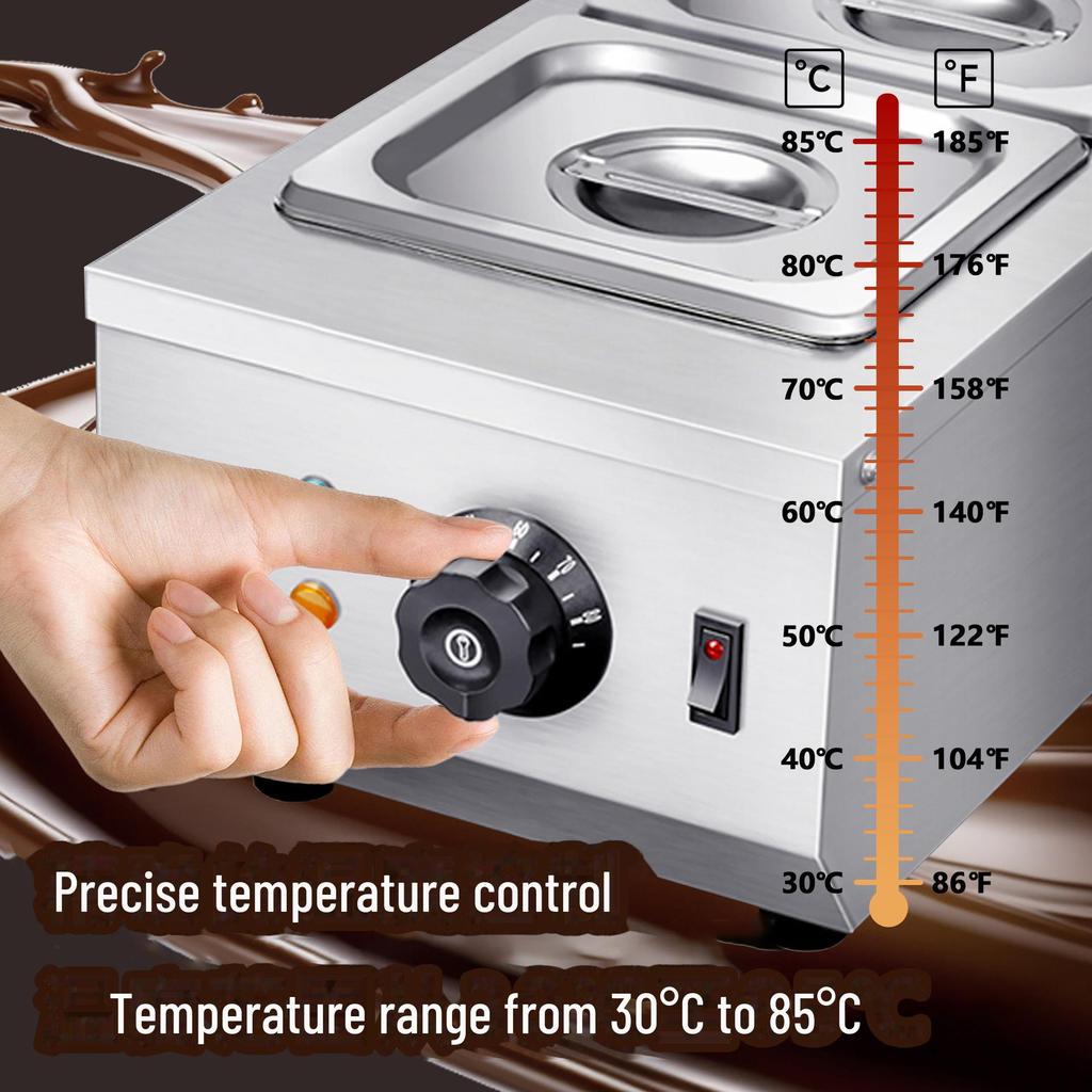Трансграничный коммерческий плавильный котел и печь для шоколада