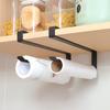 Universal Kitchen Rack Without Holes for Paper Towels, Rags and Plastic Wrap