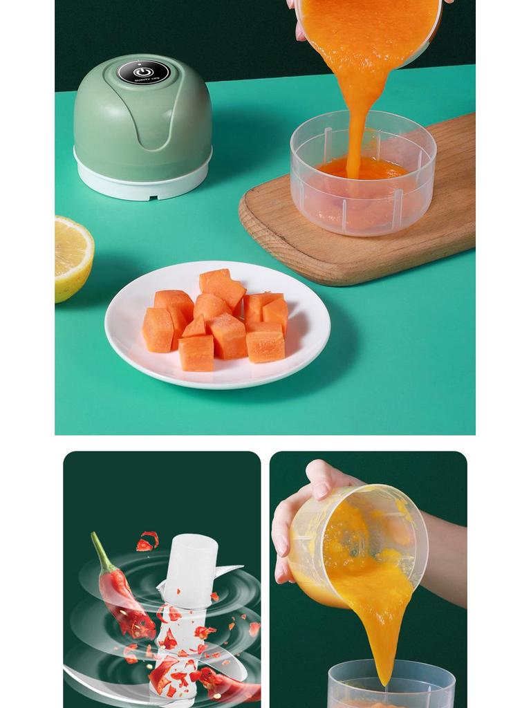 Детский кухонный комбайн: Многофункциональный электрический блендер и мини-измельчитель