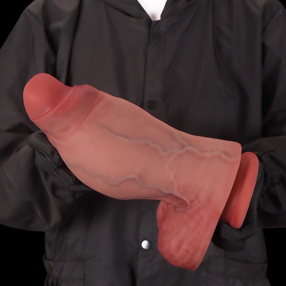 Премиальный жидкий силиконовый дилдо - Очень большой реалистичный мягкий игрушка для взрослых для женщин