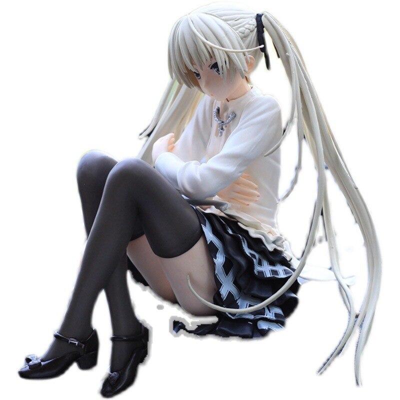 Аниме фигурка мультфильм Yosuga No Sora Kasugano Sora фигурка хост-компьютерный декор шасси украшения автомобиля игрушечные лошадки