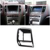 For Infiniti G37 2008-2013 Glossy Black Dashboard Console Navigation Cover Trim