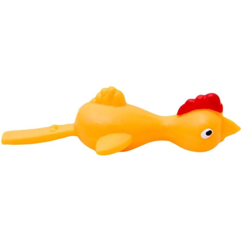 1PC Slings Rubber Chicken Finger Toys Finger Stretchy Shoot Novelty Children Toys Antistress Kids Adult Toys Games Funny Gift