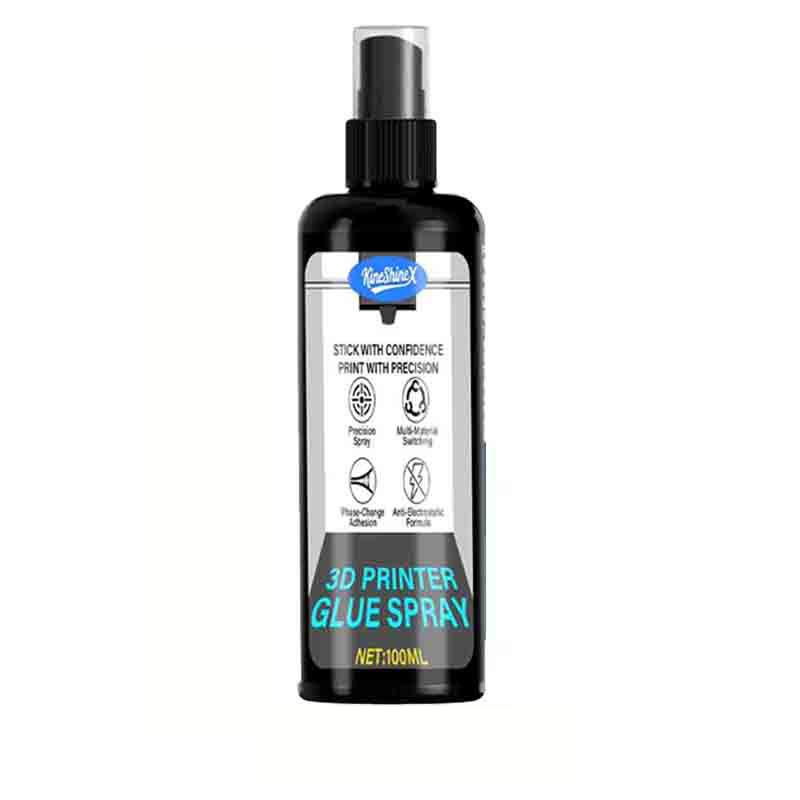 100/200ml Strong 3D Printer Adhesive Spray Suitable for PLA, ABS, PETG, TPU Filaments - Reduces Warping, Enhances Bed Adhesion