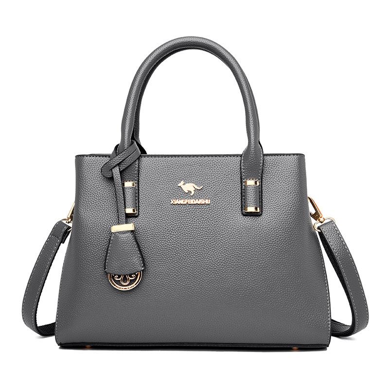 Large PU Leather Tote Bag for Women Top Bags for Ladies Feminine Shoulder Bags Crossbody Bags New Fashion