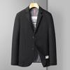 Мужской повседневный весенне-осенний легкий роскошный деловой однотонный пиджак для людей среднего возраста и молодежи в стиле «вестерн»
