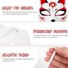Diy Anime Foxes Mask Japanese Cosplay Rave Hand-Painted Cat Masks Masquerade Festival Party Props