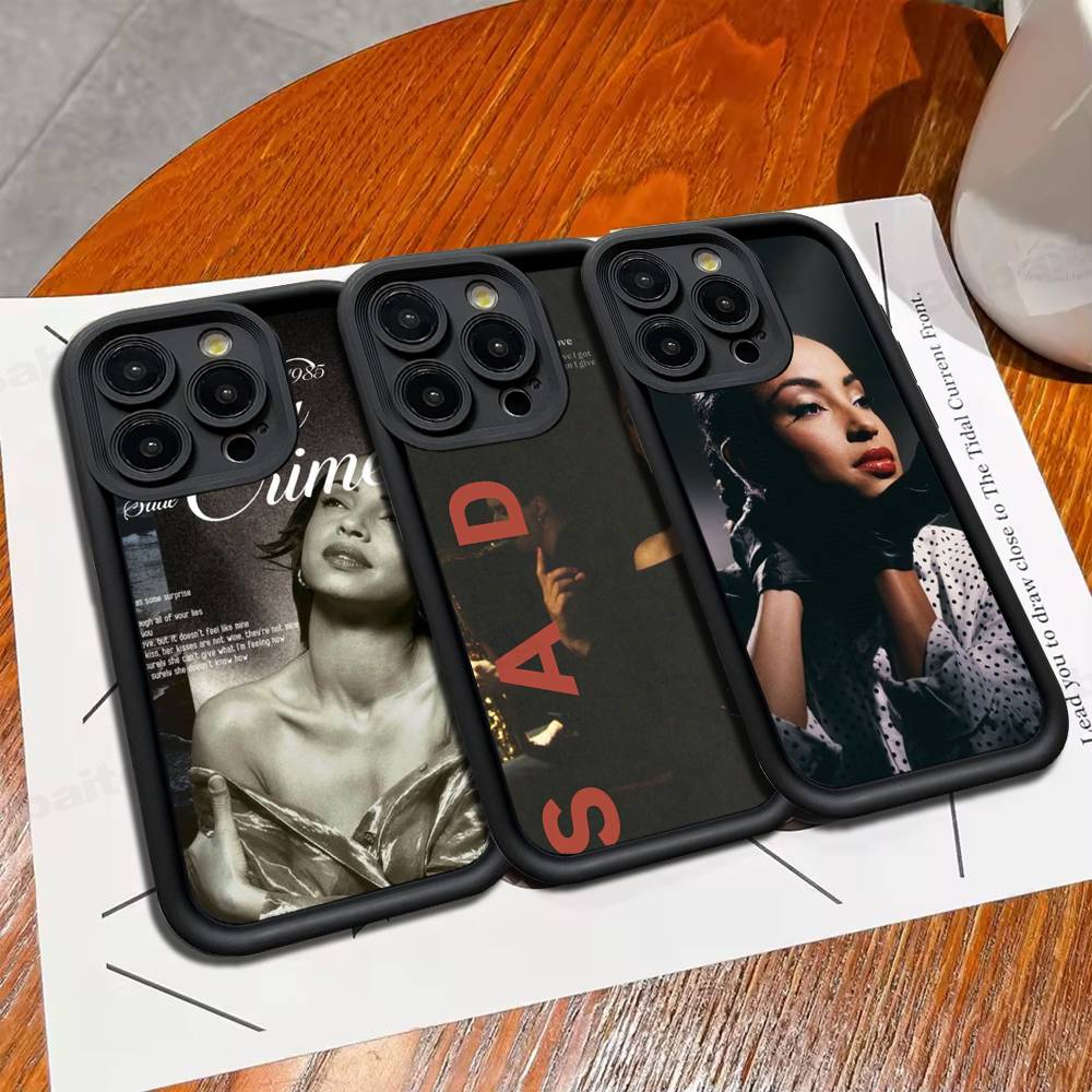 Чехол для телефона певицы Sade Adu для iPhone 17 16 15 14 Plus 13 12 11 Pro Max Силиконовый чехол