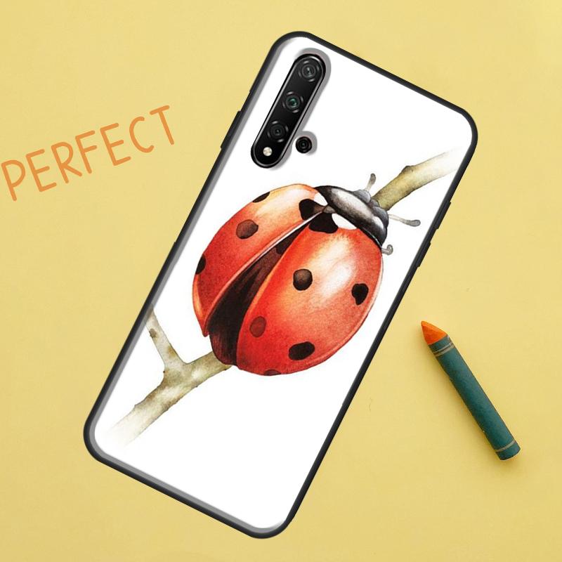 Чехол-божья коровка для Huawei Nova 9 10 SE 11i 8i 7i 3i Nova 5T Y60 Y61 Y70 Y90 P20 P30 P40 Lite P60 Pro