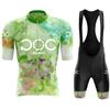 Men's Cycling Set Road Bicycle Breathable Cycling Suit Bib Shorts Cycling Set Summer Cycling Team Training Suit