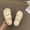 2024 2024 Casual Summer Slippers Shoes Women Low-Heeled Comfort Lady Sandals Open-Toe Female Sandalias Platform Sandals Women Sandals