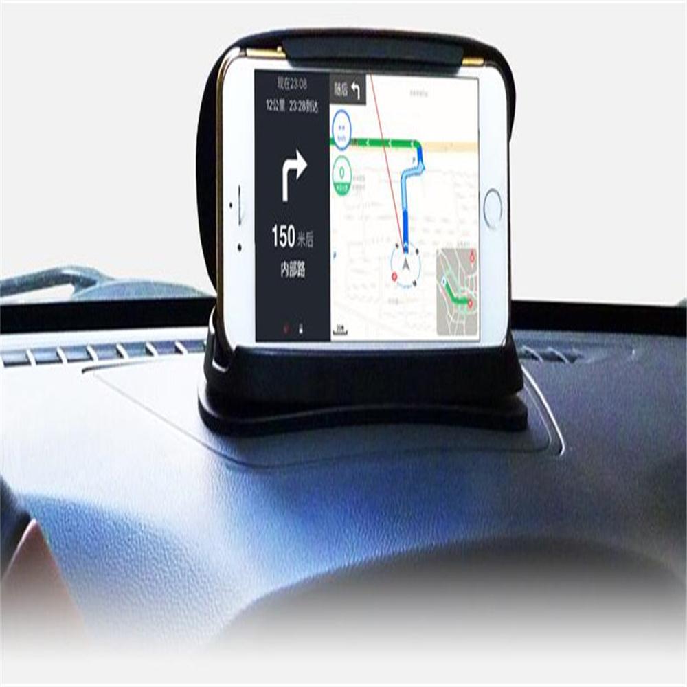 Car Center Console PDA GPS Phone Mount Holder Anti-sunshine Anti-slip Silicone