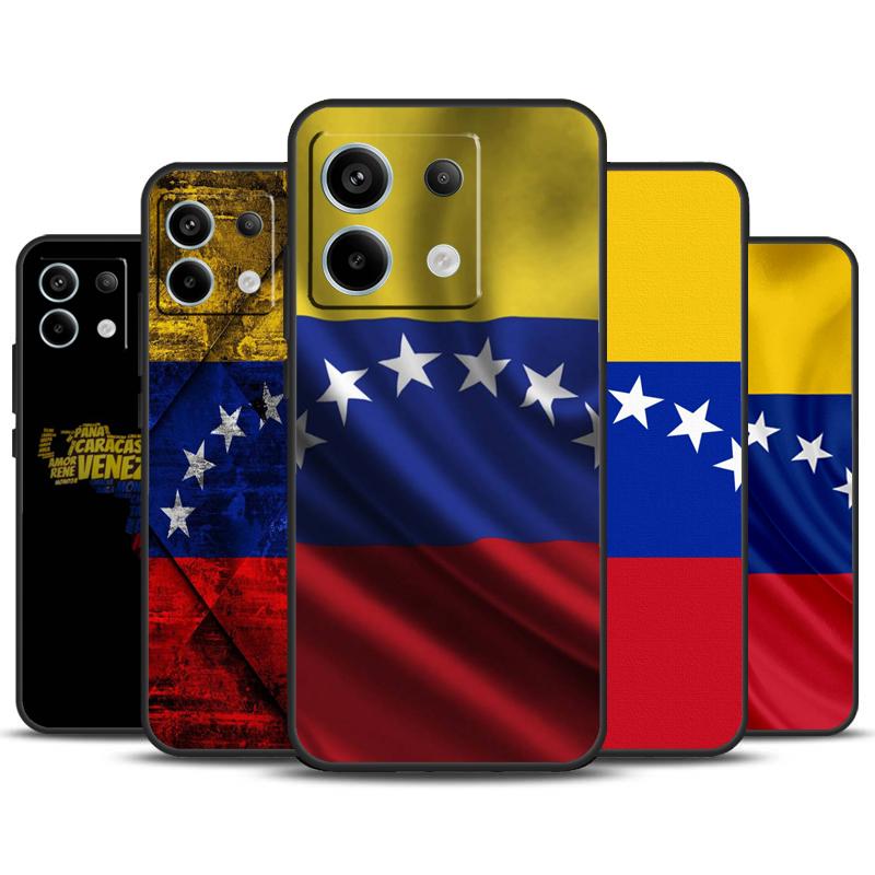 Венесуэла Венесуэльский Флаг Чехол Для Xiaomi Redmi Note 13 11 9 10 12 Pro Plus 9S 10S 11S 12S Redmi 13C 9C 10C 12C Обложка